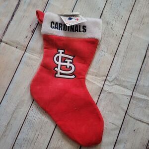 St. Louis cardinals Christmas stocking NWT